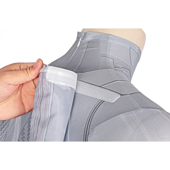 Wanda Vision White Vision 3D Cosplay Jumpsuit