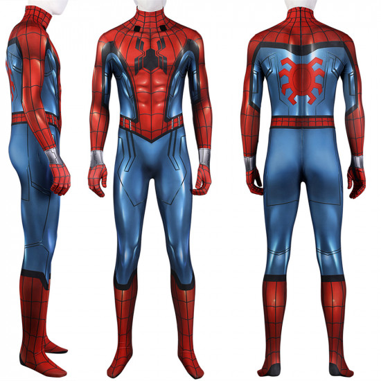 What If Zombie Hunter Spider-Man Cosplay Jumpsuit