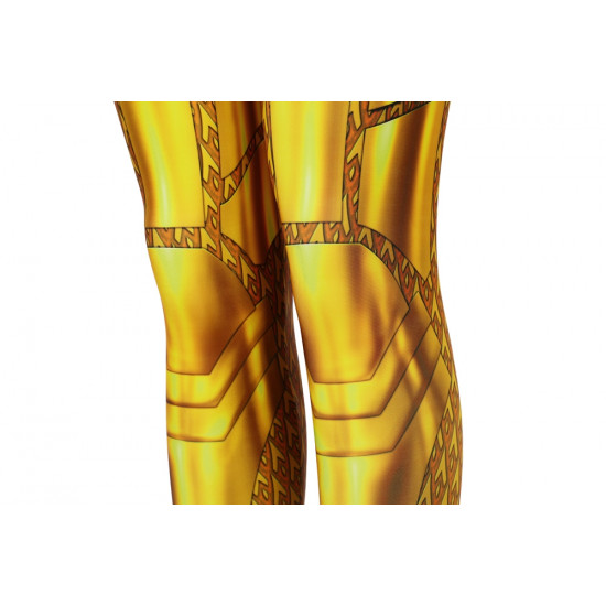 Wonder Woman 1984 Diana Prince Golden 3D Cosplay Jumpsuit