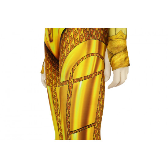 Wonder Woman 1984 Diana Prince Golden 3D Cosplay Jumpsuit