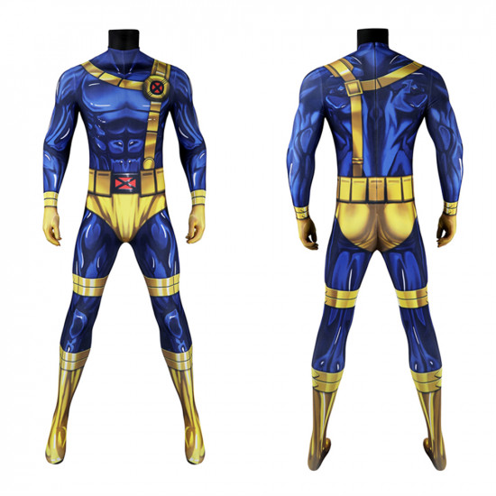 X-Men '97 Cyclops Scott Summers Cosplay Jumpsuit