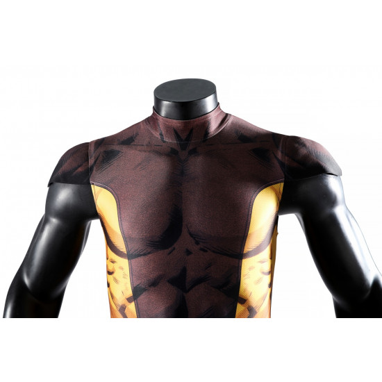X-Men Wolverine The Brown Costume Cosplay Jumpsuit X-Men Wolverine The Brown Costume Cosplay Jumpsuit